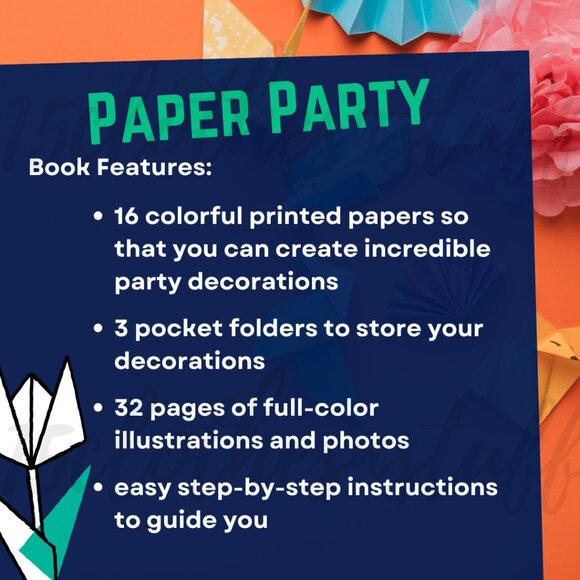 VINTAGE NWT Kids Origami Book Kits Bundle - Picture 3 of 16